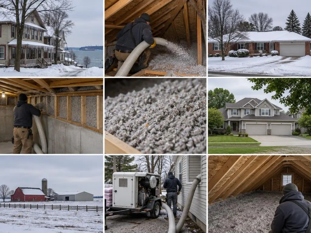 Blown-In Insulation in Green Bay, WI